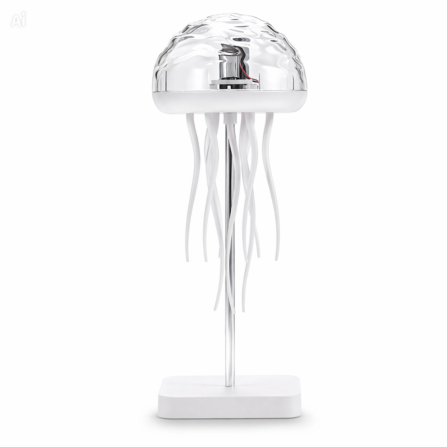 Medusa de mesa con luz RGB